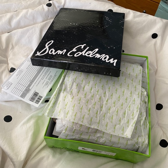 Sam Edelman JENNIFER suede combat boots - Picture 2 of 7